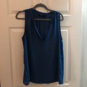 Teal Sleeveless Blouse